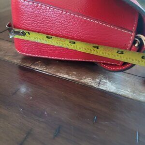 Divina Firenze Red Fire Asia Leather Snake handbag